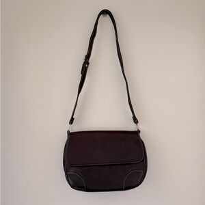 Vintage Deadstock Y2K Brown Leather Bag